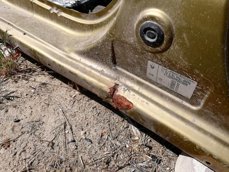 Sandero №14 порог правый деф