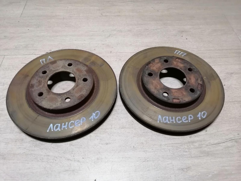 Lancer 10 №1 диск тормозной передний к-кт