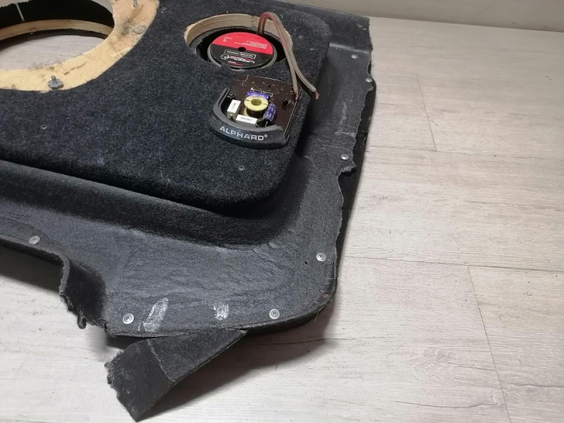 Sandero №14 комплект акустики магнитола динамики конденсатор полка деф