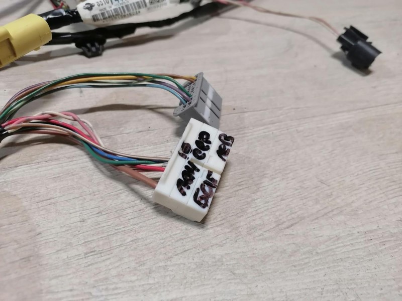 Lancer 10 №1 проводка багажника левая