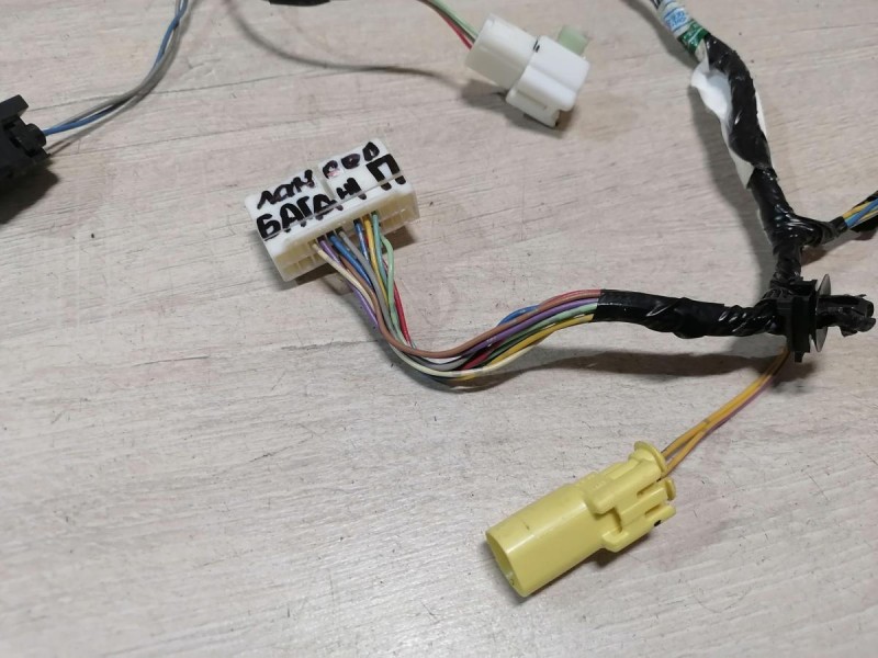 Lancer 10 №1 проводка багажника правая