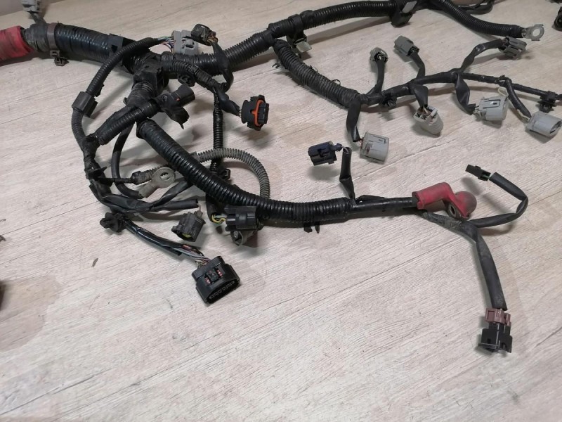 Lancer 10 №1 проводка двигателя 1.6 акпп