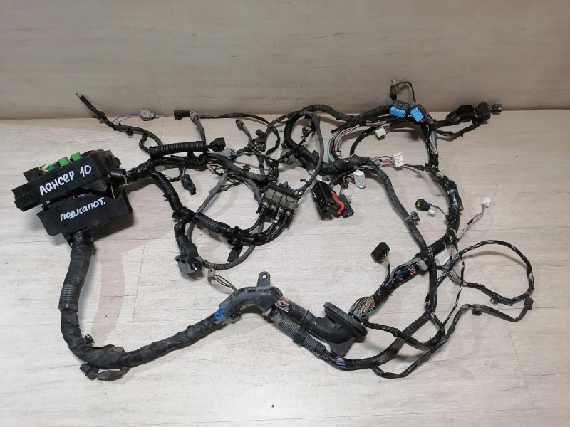 Lancer 10 №1 проводка подкапотная 1.6 акпп деф