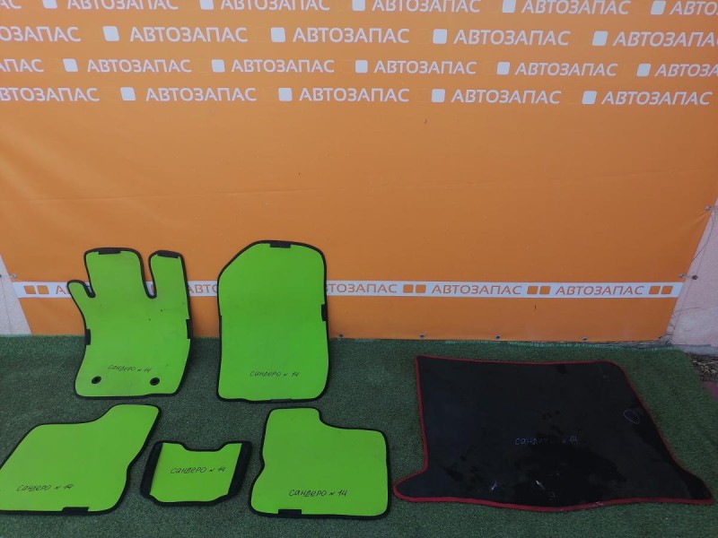 Sandero №14 коврик салона багажника EVA
