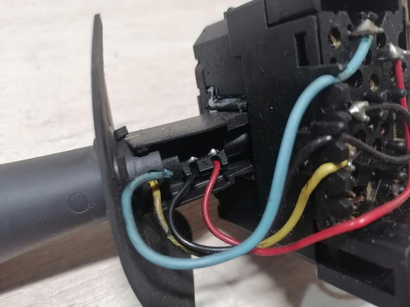 Duster №6 переключатель поворотов