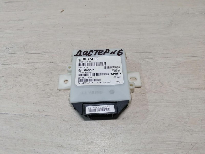 Duster №6 блок управления полным приводом