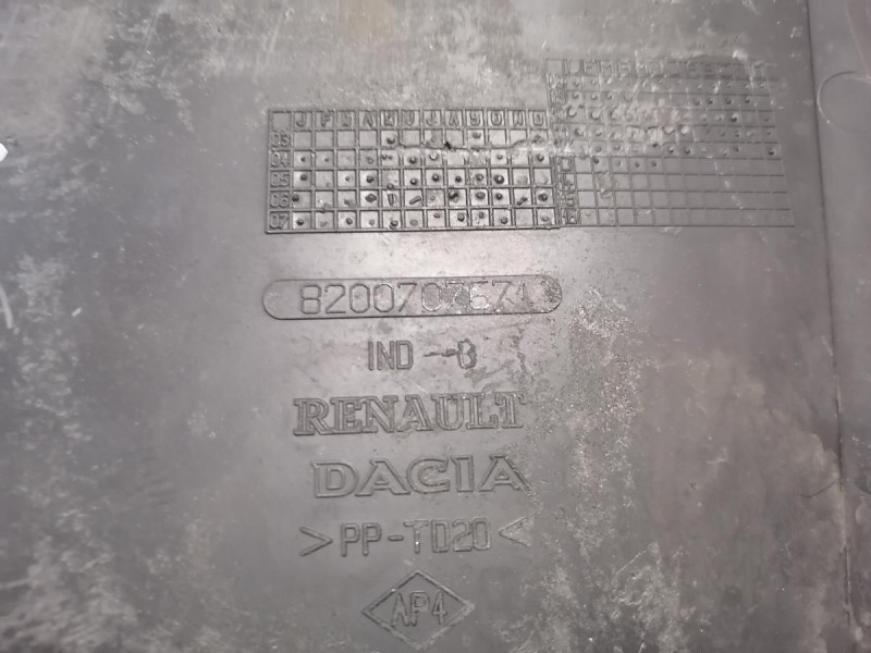 Duster №6 площадка под аккумулятор акб