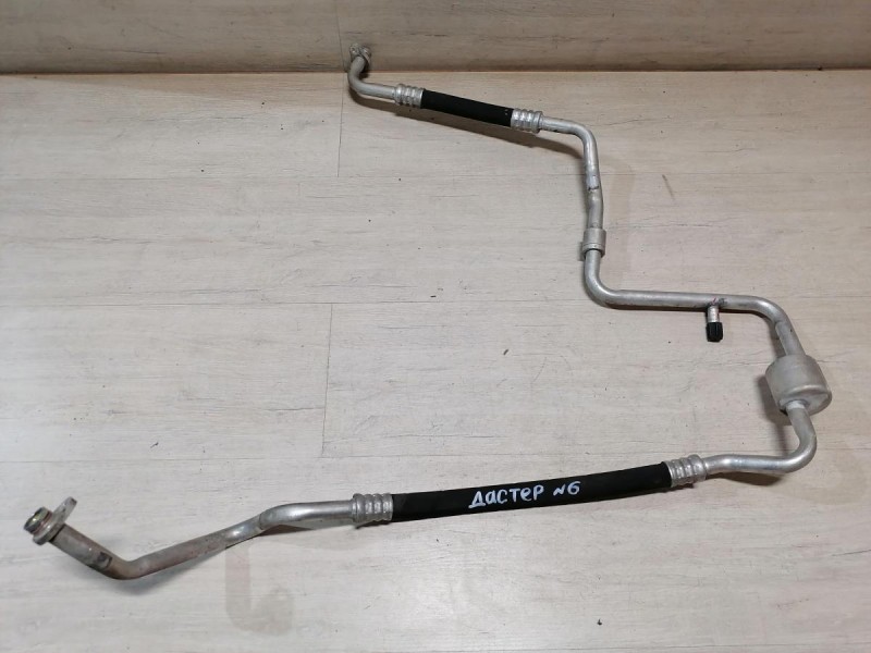 Duster №6 трубка кондиционера толстая длинная