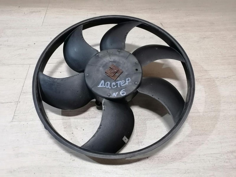 Duster №6 вентилятор охлаждения двигателя с моторчиком