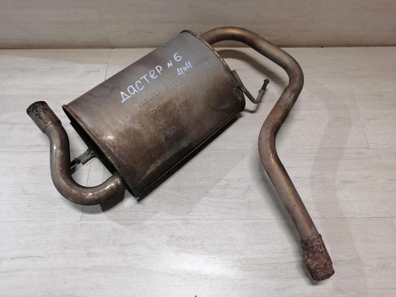 Duster №6 глушитель основной задняя часть