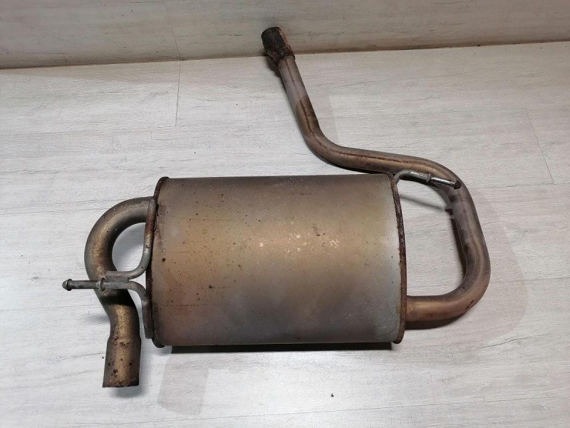 Duster №6 глушитель основной задняя часть