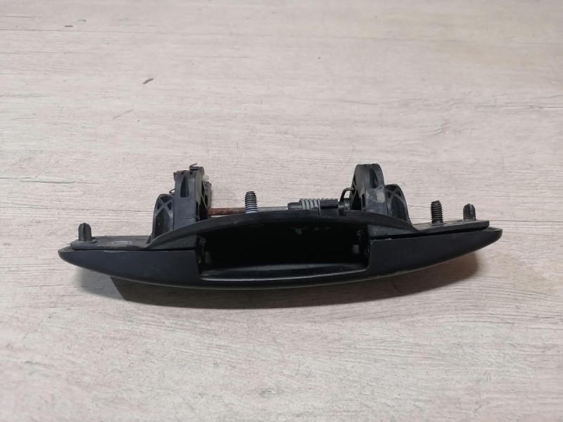 Duster №6 ручка двери наружная левая черная