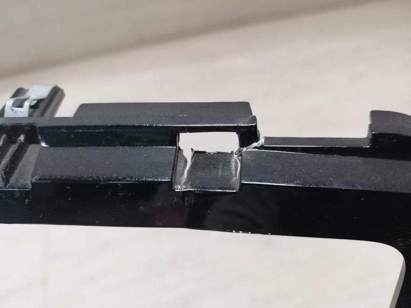 Duster №6 рамка под магнитолу деф