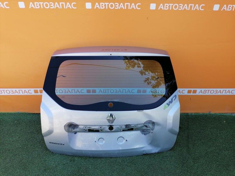 Duster №6 крышка багажника со стеклом деф