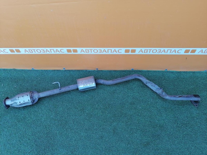 Rio 4 №1 глушитель катализатор резонатор передняя часть деф