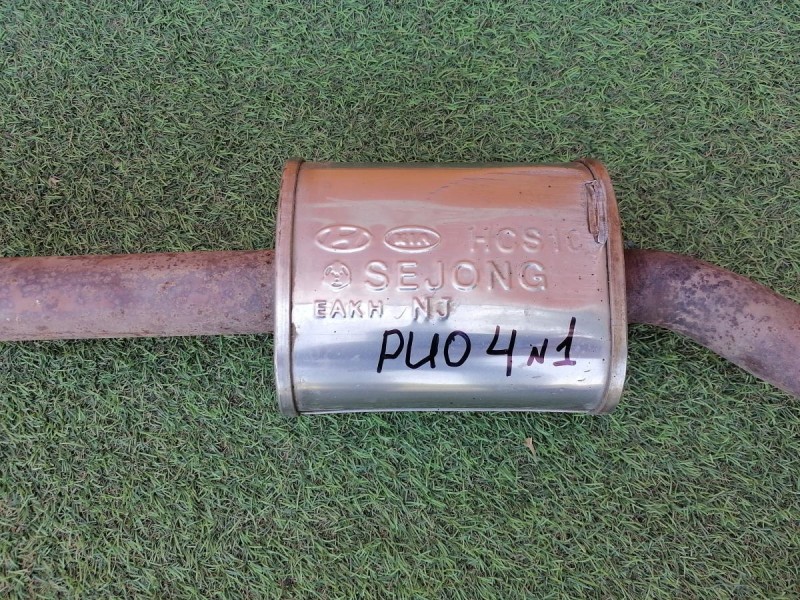 Rio 4 №1 глушитель катализатор резонатор передняя часть деф