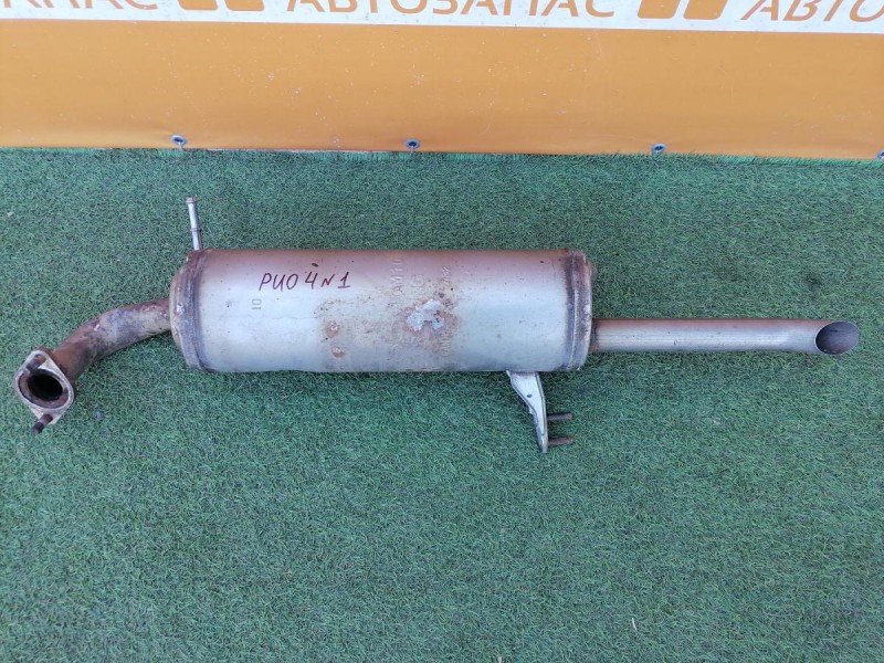 Rio 4 №1 глушитель основной задняя часть
