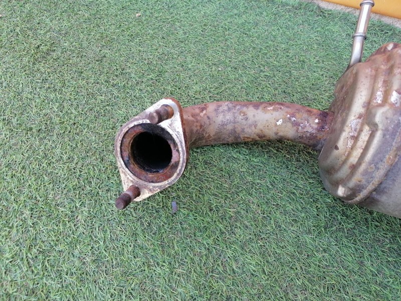 Rio 4 №1 глушитель основной задняя часть