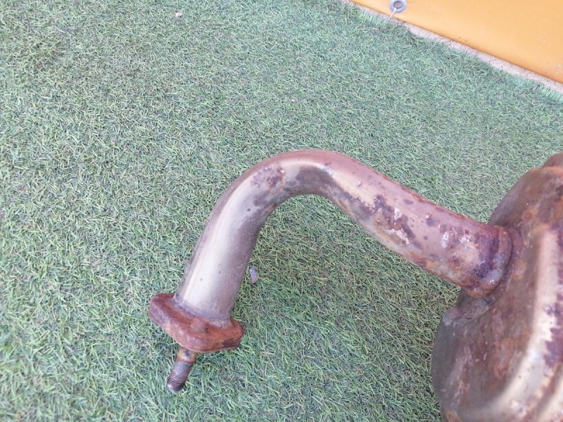 Rio 4 №1 глушитель основной задняя часть