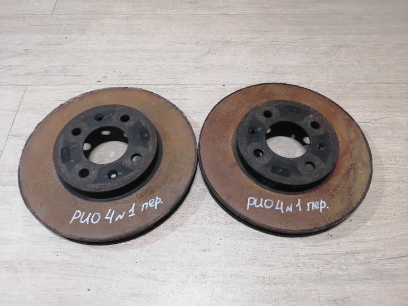 Rio 4 №1 диск тормозной передний к-кт