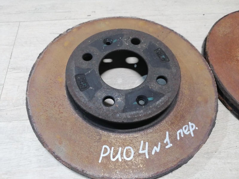 Rio 4 №1 диск тормозной передний к-кт