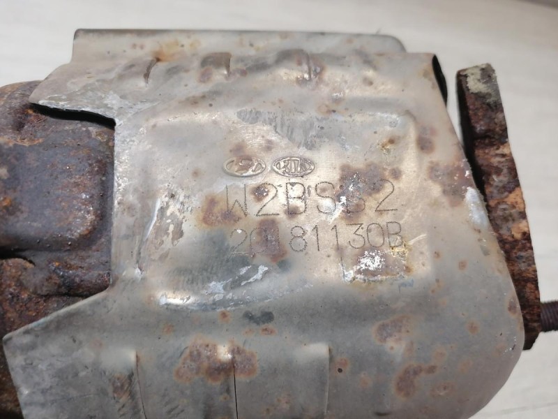 Rio 4 №1 выпускной коллектор катализатор деф