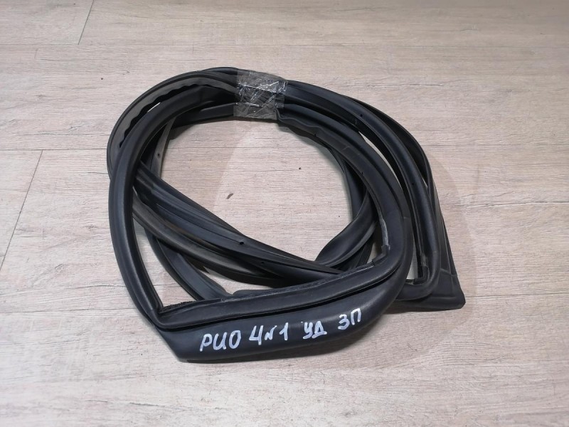 Rio 4 №1 уплотнитель двери задний правый