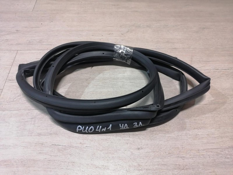 Rio 4 №1 уплотнитель двери задний левый