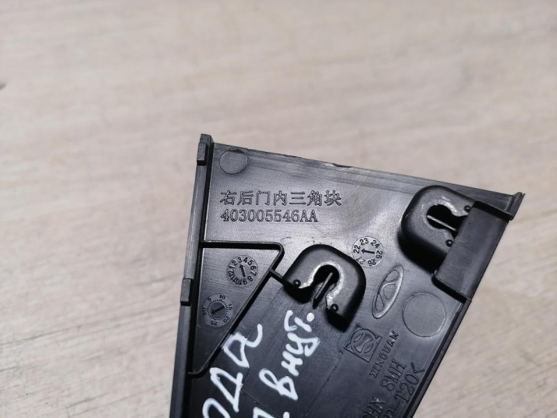 Omoda C5 накладка задней двери внутренняя правая уголок