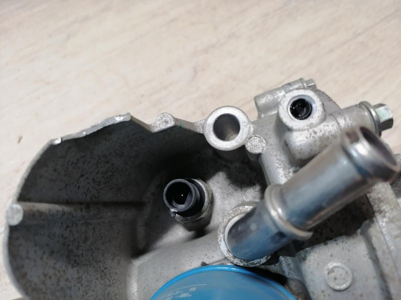 Omoda C5 помпа корпус масляного фильтра деф