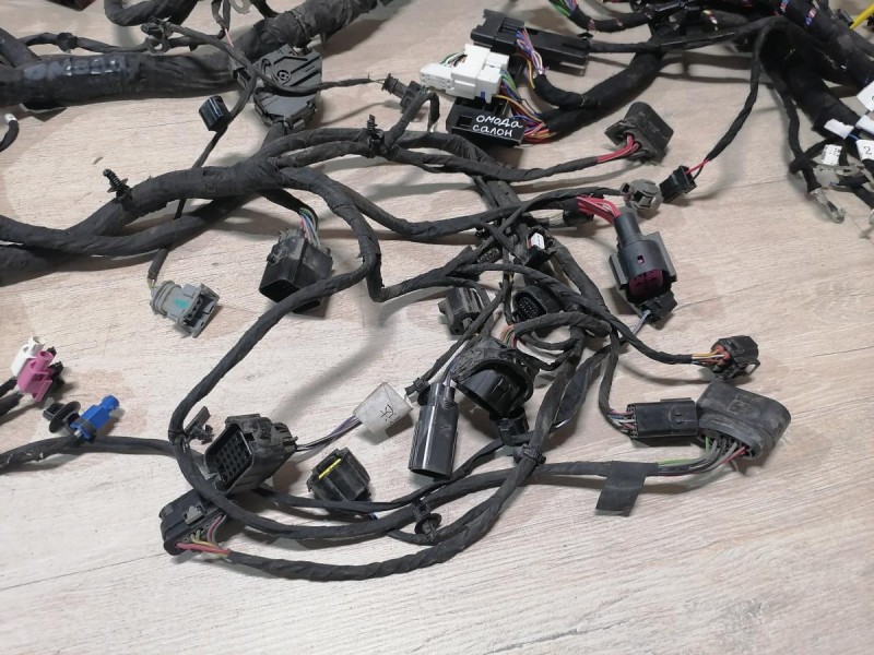 Omoda C5 проводка салона деф