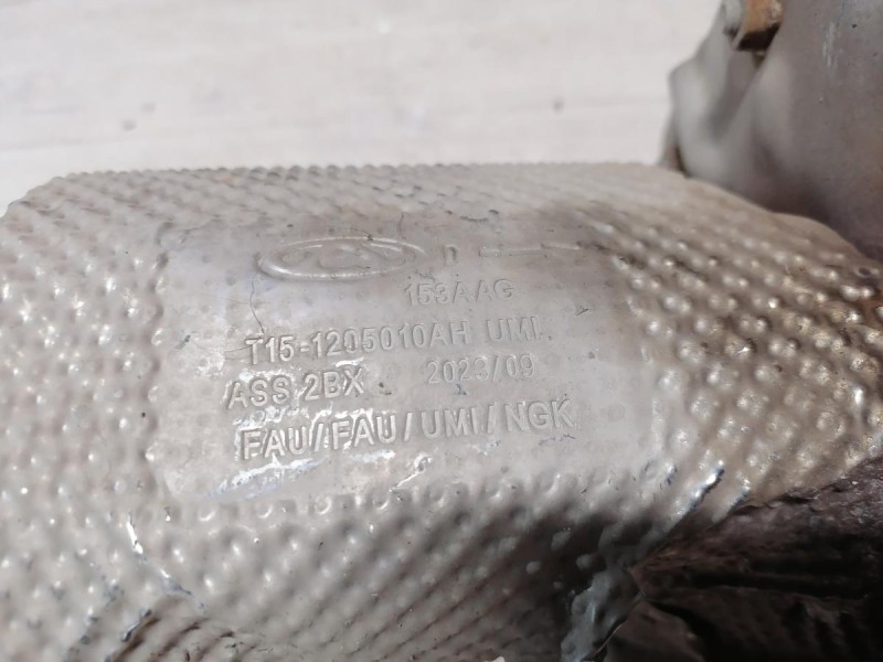 Omoda C5 коллектор выпускной катализатор деф