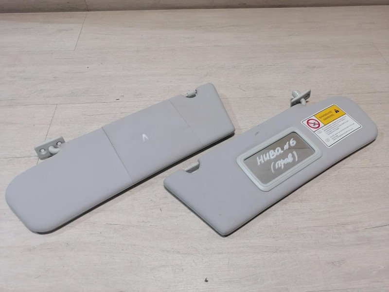 Niva №6 козырек солнцезащитный левый правый к-кт