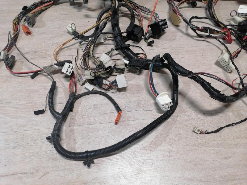 Niva №6 проводка торпедо под кондиционер