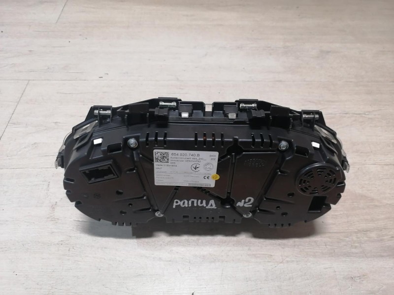 Rapid №2 панель приборов