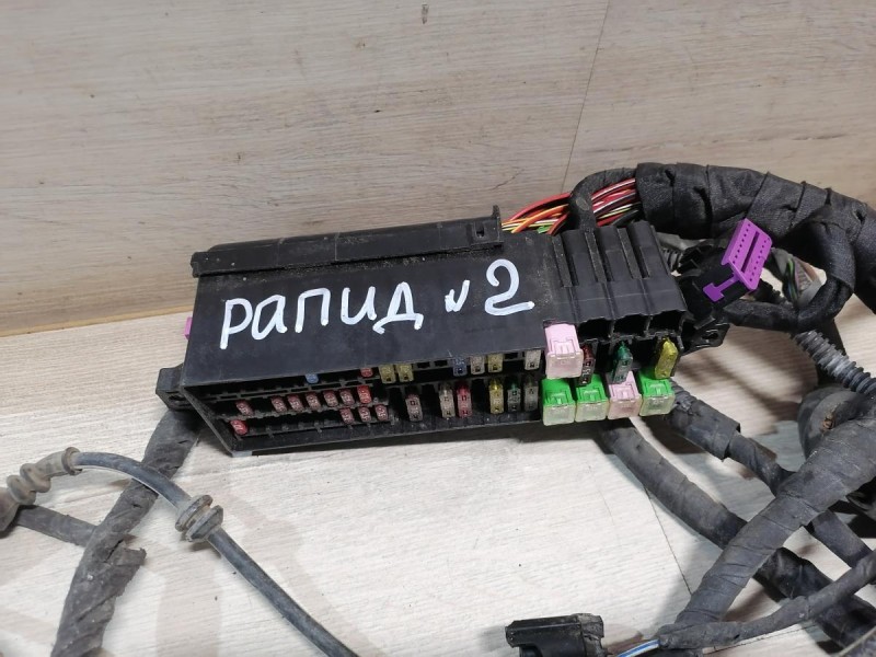 Rapid №2 проводка подкапотная торпедо салонная 1.6 мкпп климат