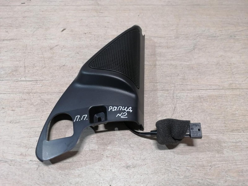 Rapid №2 заглушка зеркала с пищалкой правая