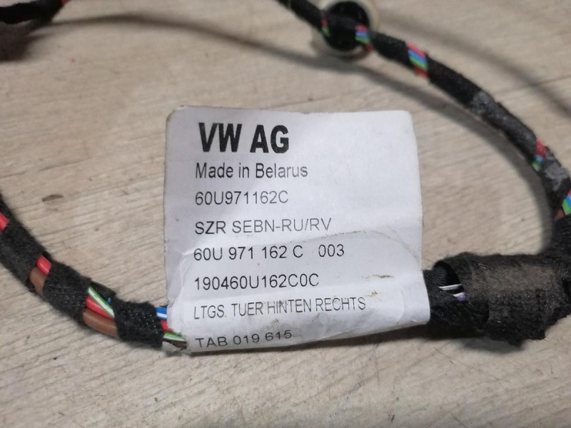 Rapid №2 проводка двери задняя правая