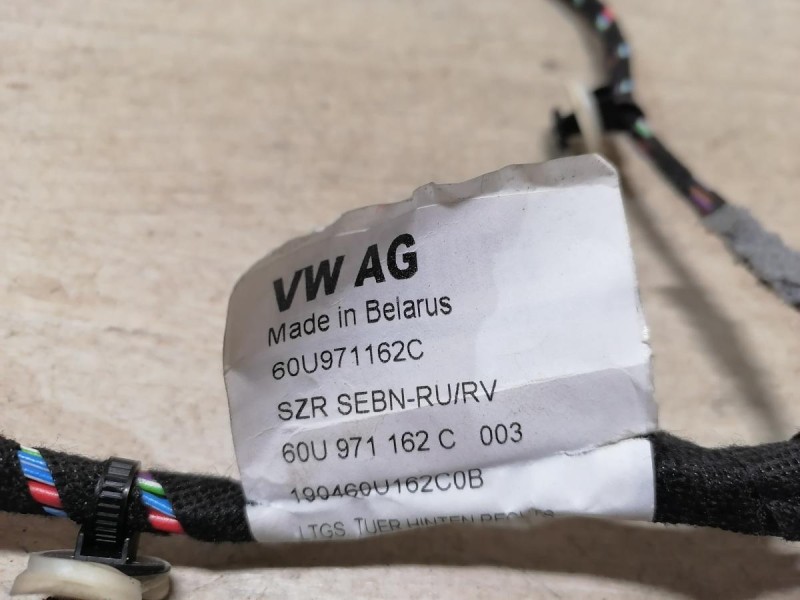 Rapid 2 проводка двери задняя правая