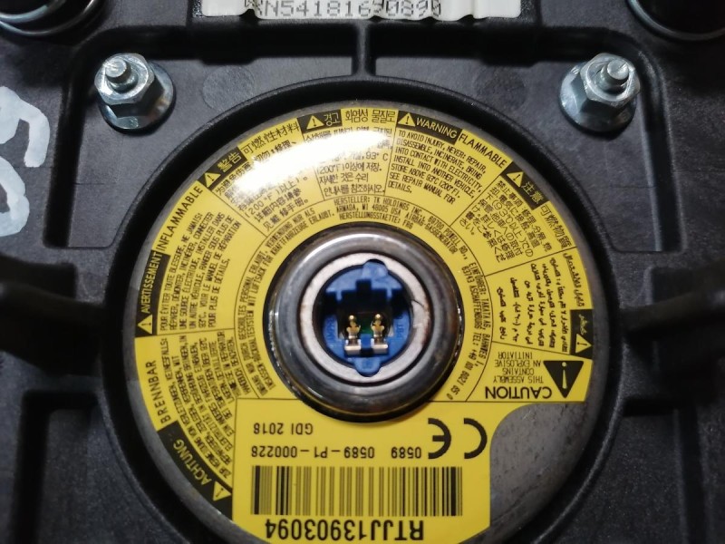 Logan №50 подушка безопасности в руль до рест