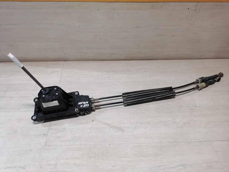 Logan №50 кулиса мкпп тросиковая в сборе рест