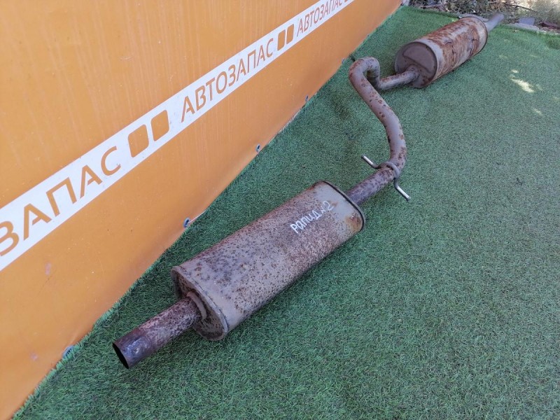 Rapid №2 глушитель основной резонатор задняя часть деф
