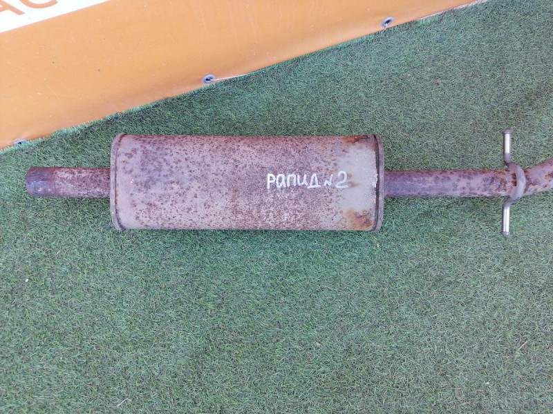 Rapid №2 глушитель основной резонатор задняя часть деф