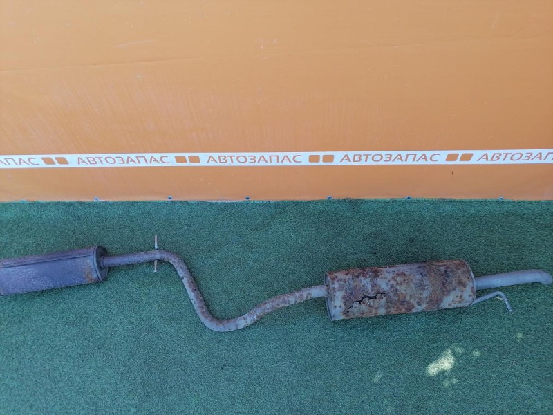 Rapid №2 глушитель основной резонатор задняя часть деф