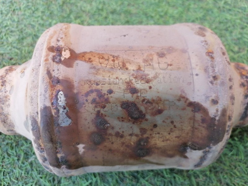 Rapid №2 катализатор глушитель передняя часть