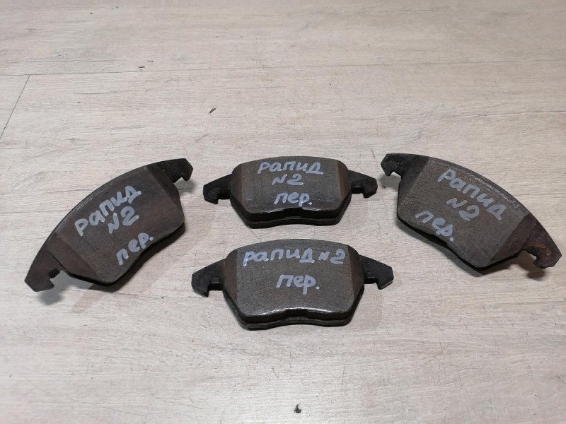 Rapid №2 колодки тормозные передние к-кт