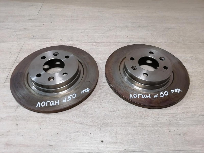 Logan №50 диск тормозной к-кт 8 кл