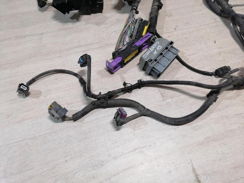 Sandero №15 проводка двигателя 16 кл акпп деф