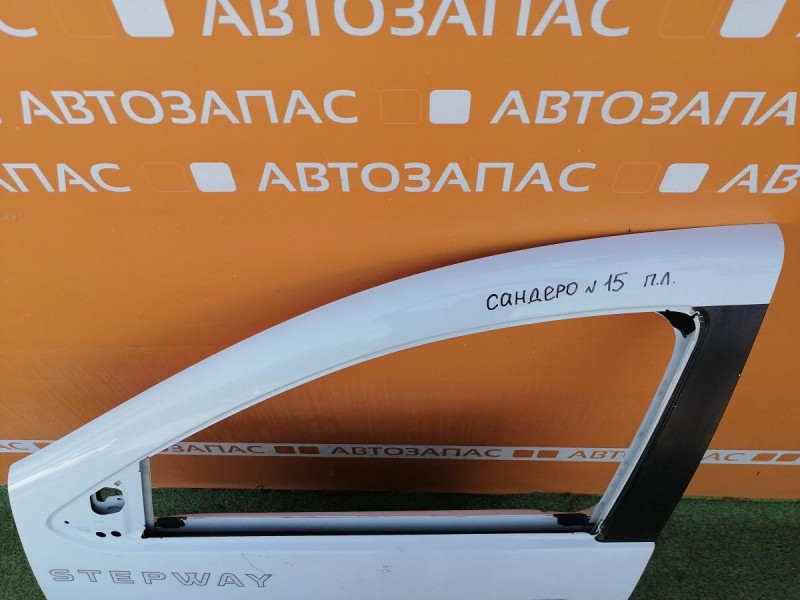 Sandero №15 дверь передняя левая рамка деф