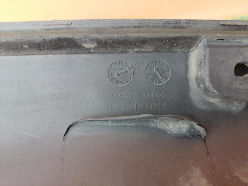 Sandero №15 накладка порога правая деф